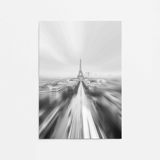 Parisian Blur Promotional Rolled Print