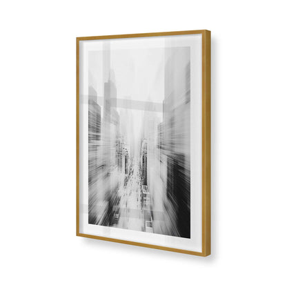 [Color:Polished Gold], Picture of art in a Polished Gold frame of the corner