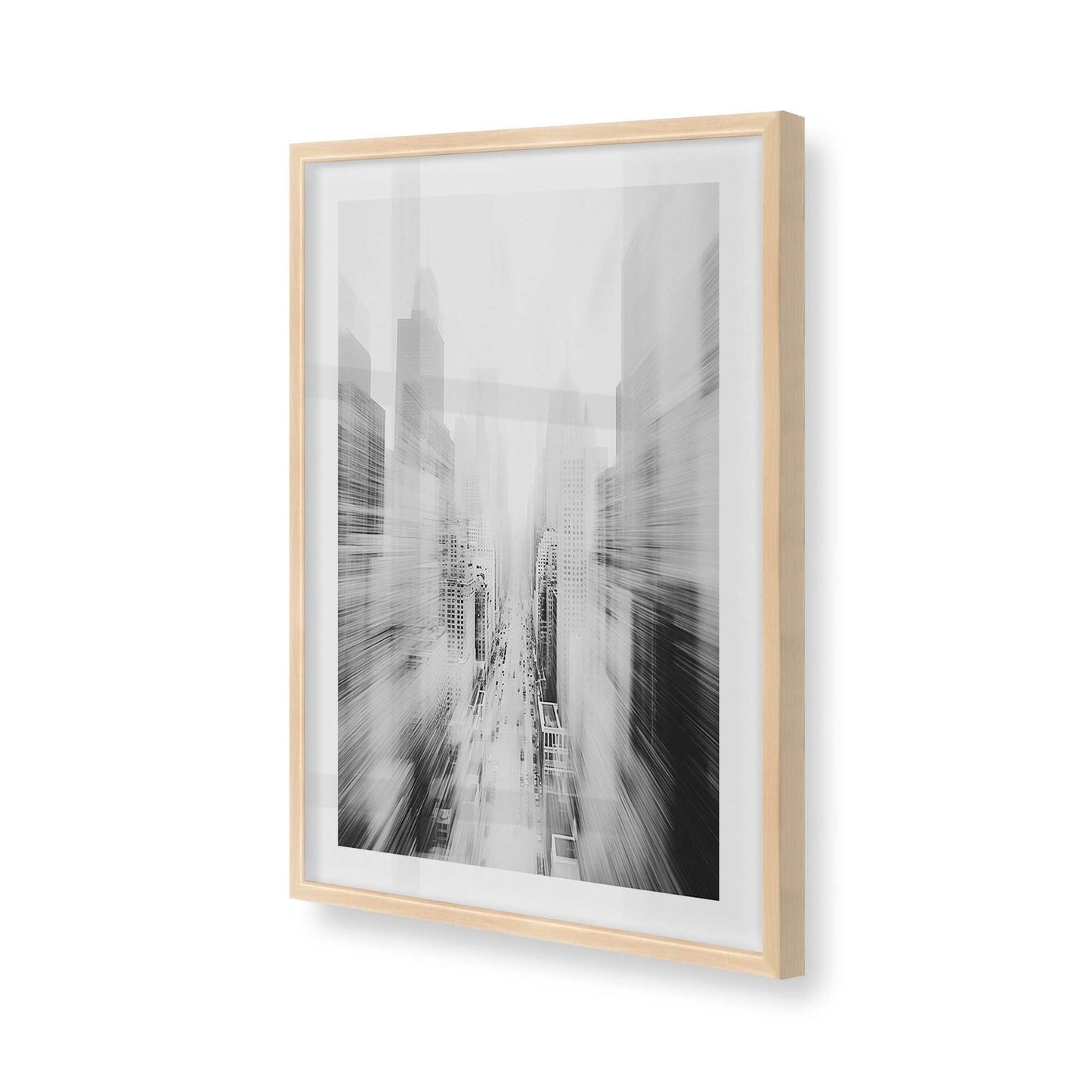 [Color:Raw Maple], Picture of art in a Raw Maple frame of the corner