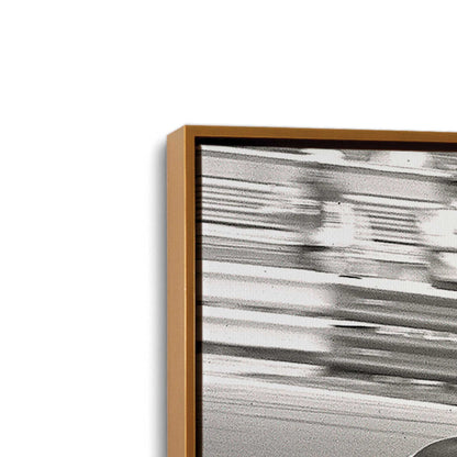 [Color:Polished Gold], Picture of art in a Polished Gold frame at an angle