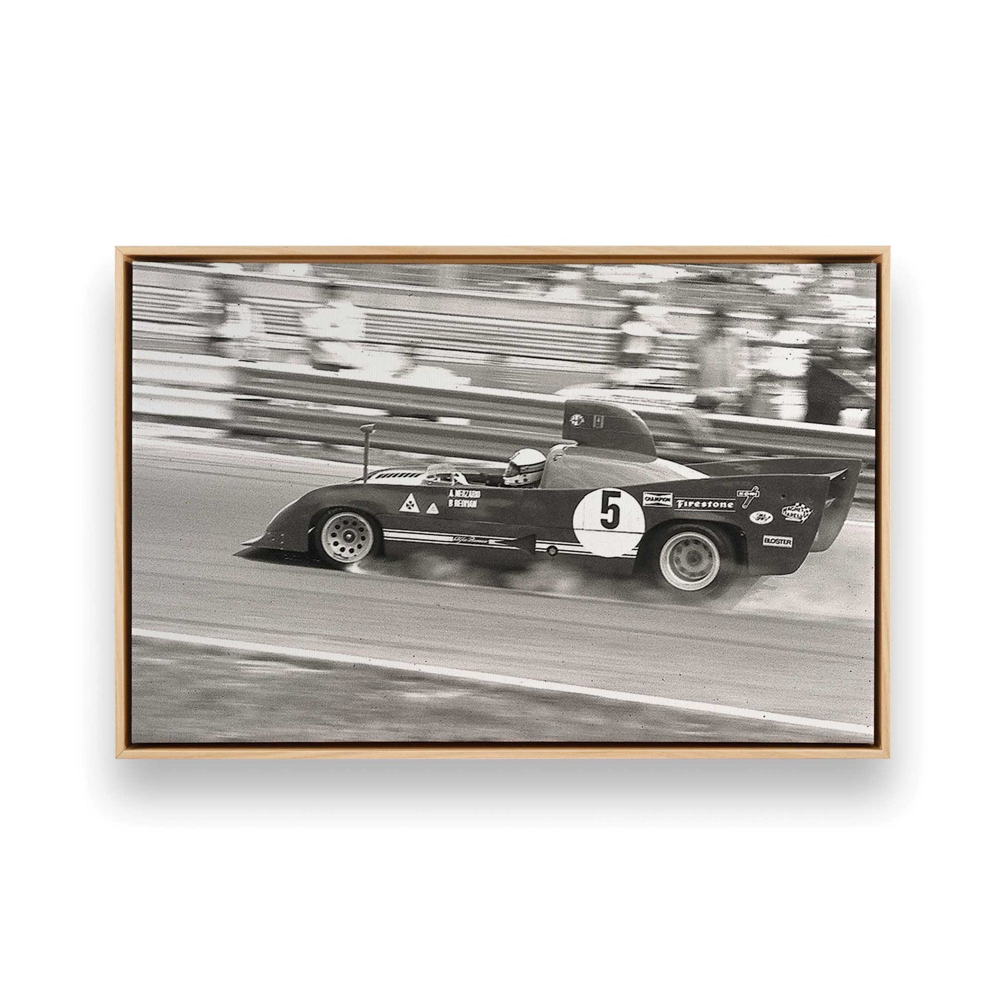 [Color:American Maple], Picture of art in a American Maple frame