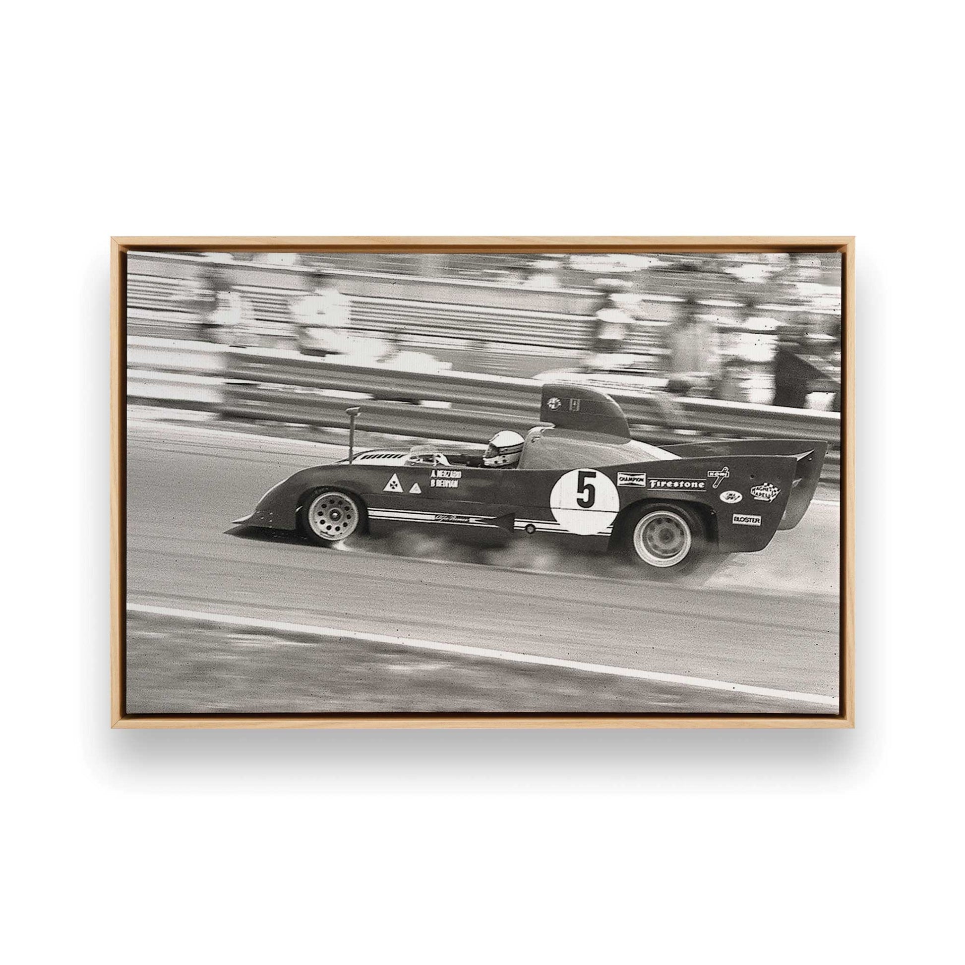 [Color:American Maple], Picture of art in a American Maple frame