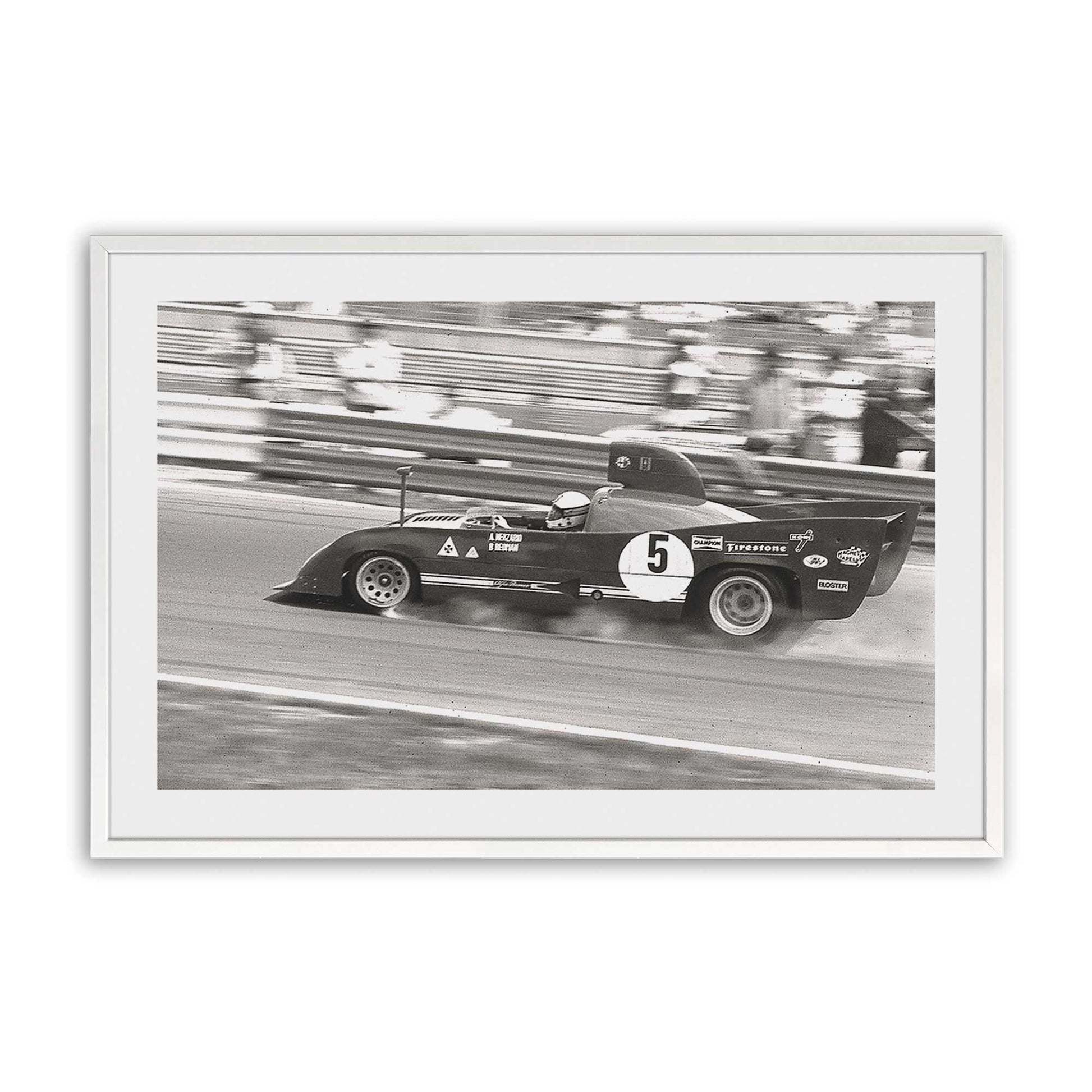 [Color:Opaque White], Picture of art in a Opaque White frame