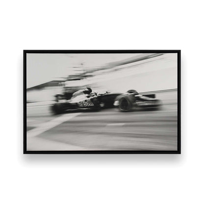 [Color:Satin Black], Picture of art in a Satin Black frame