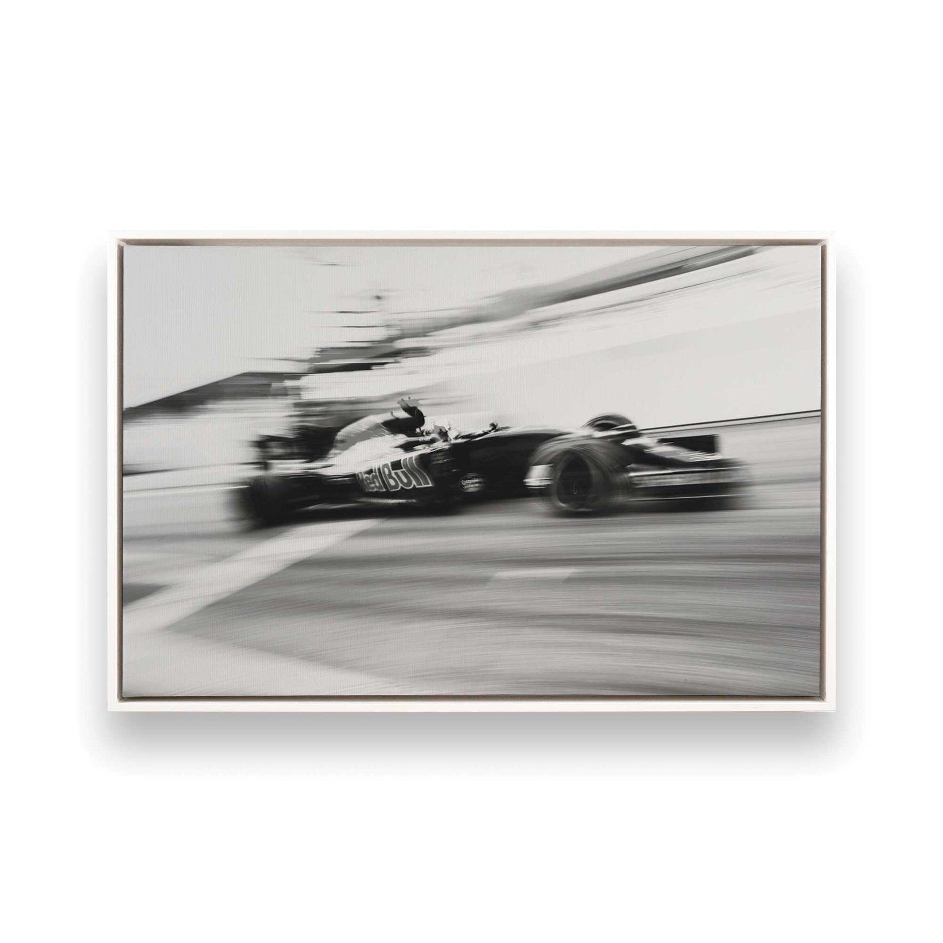 [Color:Opaque White], Picture of art in a White frame