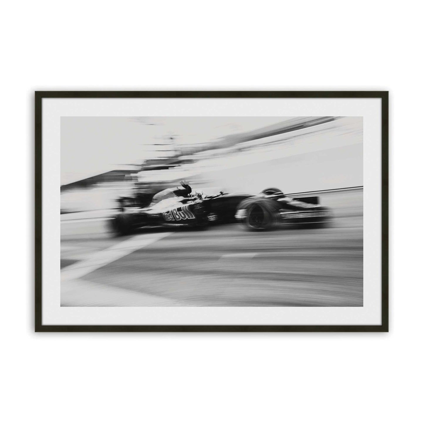 [Color:Satin Black], Picture of art in a Satin Black frame