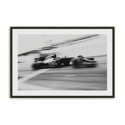 [Color:Satin Black], Picture of art in a Satin Black frame