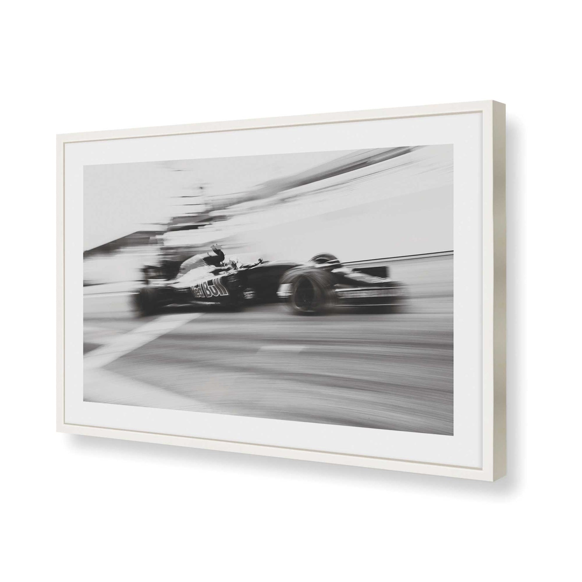 [Color:Opaque White], Picture of art in a Opaque White frame of the corner