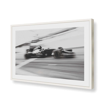 [Color:Opaque White], Picture of art in a Opaque White frame of the corner