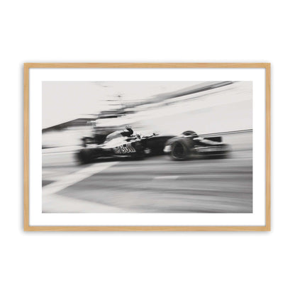 [Color:American Maple], Picture of art in a American Maple frame