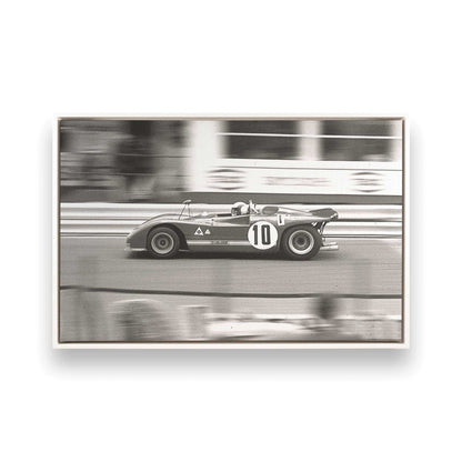 [Color:Opaque White], Picture of art in a White frame