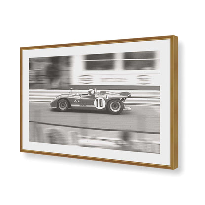 [Color:Polished Gold], Picture of art in a Polished Gold frame of the corner