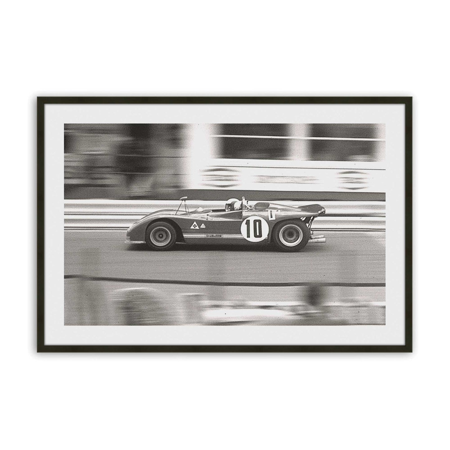[Color:Satin Black], Picture of art in a Satin Black frame