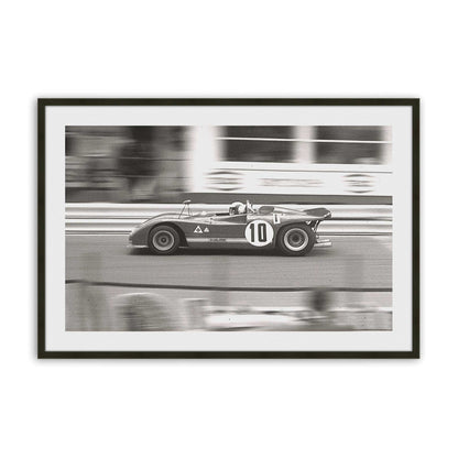 [Color:Satin Black], Picture of art in a Satin Black frame