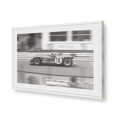 [Color:Opaque White], Picture of art in a Opaque White frame of the corner
