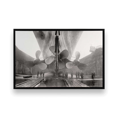 [Color:Satin Black], Picture of art in a Satin Black frame