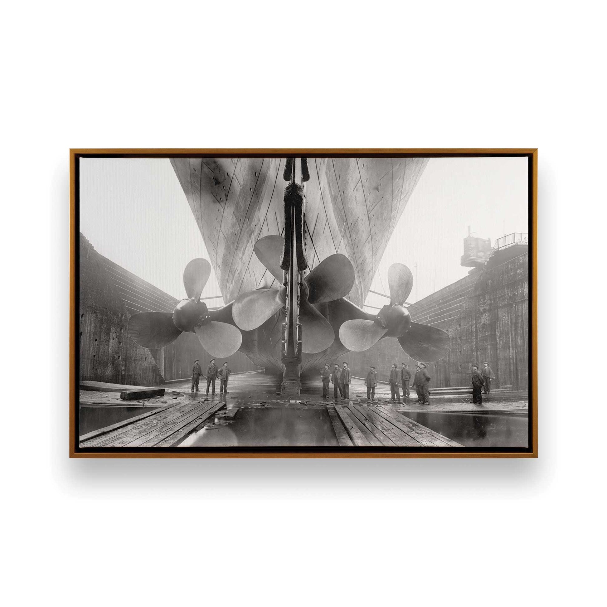 [Color:Polished Gold], Picture of art in a Polished Gold frame