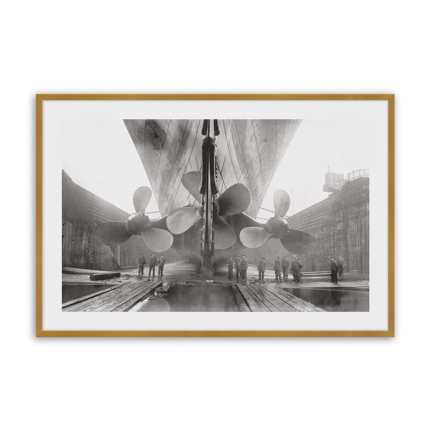 [Color:Polished Gold], Picture of art in a Polished Gold frame