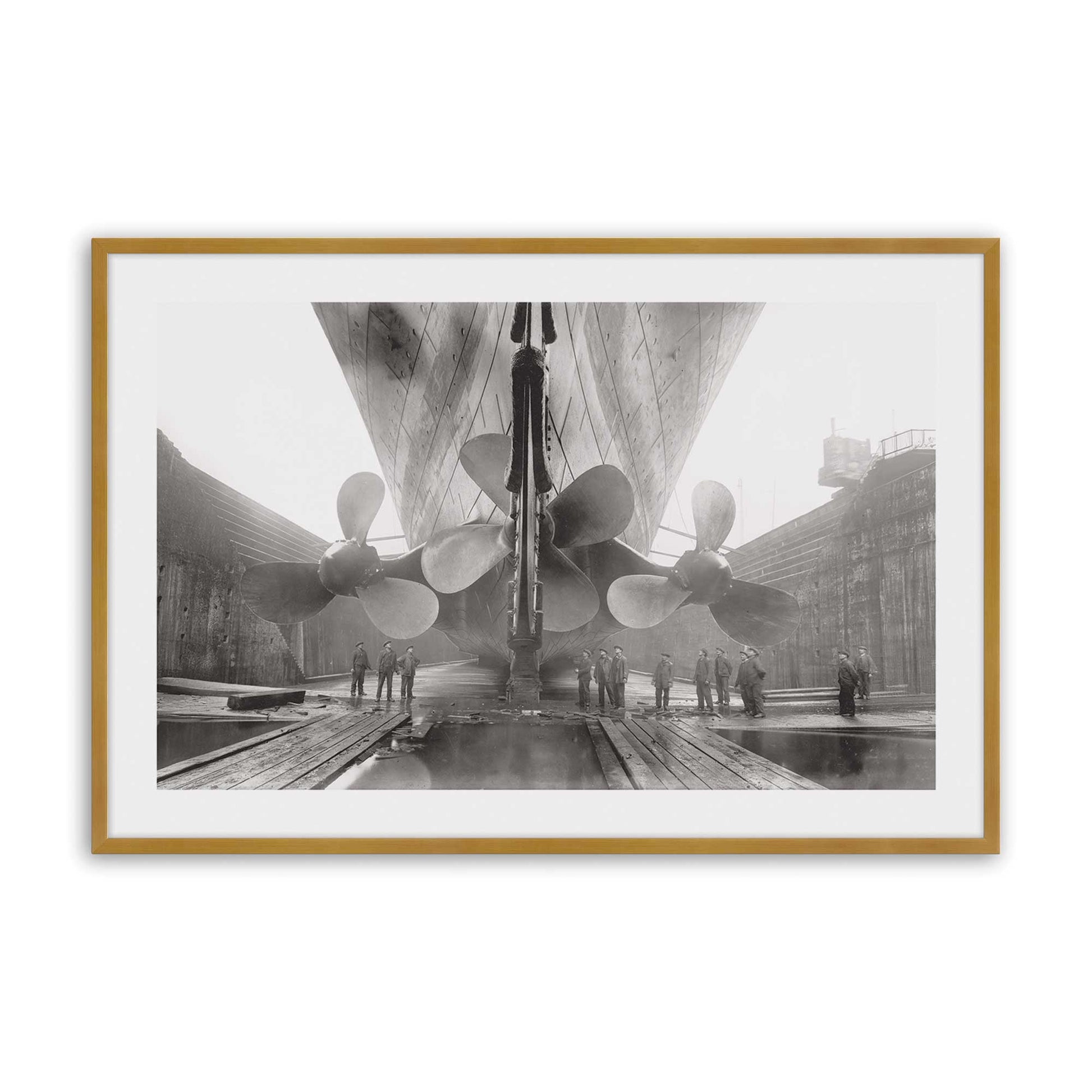 [Color:Polished Gold], Picture of art in a Polished Gold frame