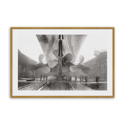 [Color:Polished Gold], Picture of art in a Polished Gold frame