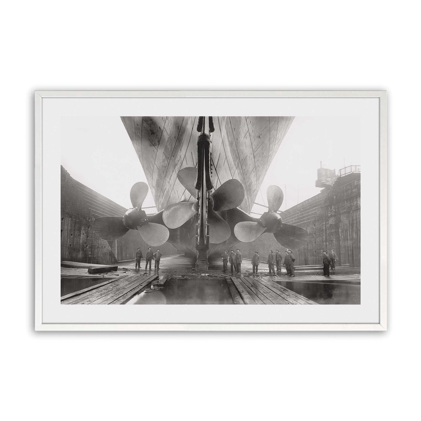 [Color:Opaque White], Picture of art in a Opaque White frame