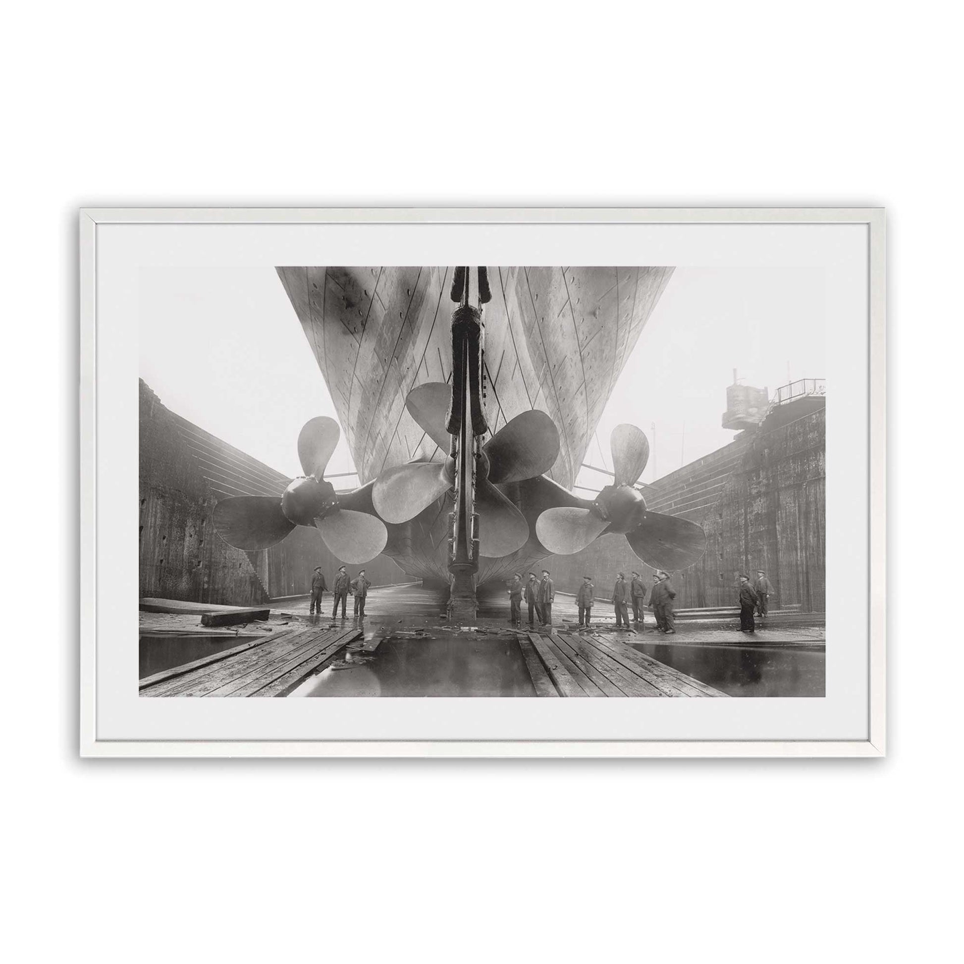 [Color:Opaque White], Picture of art in a Opaque White frame