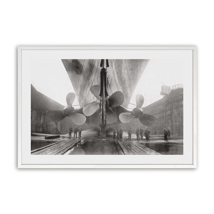 [Color:Opaque White], Picture of art in a Opaque White frame