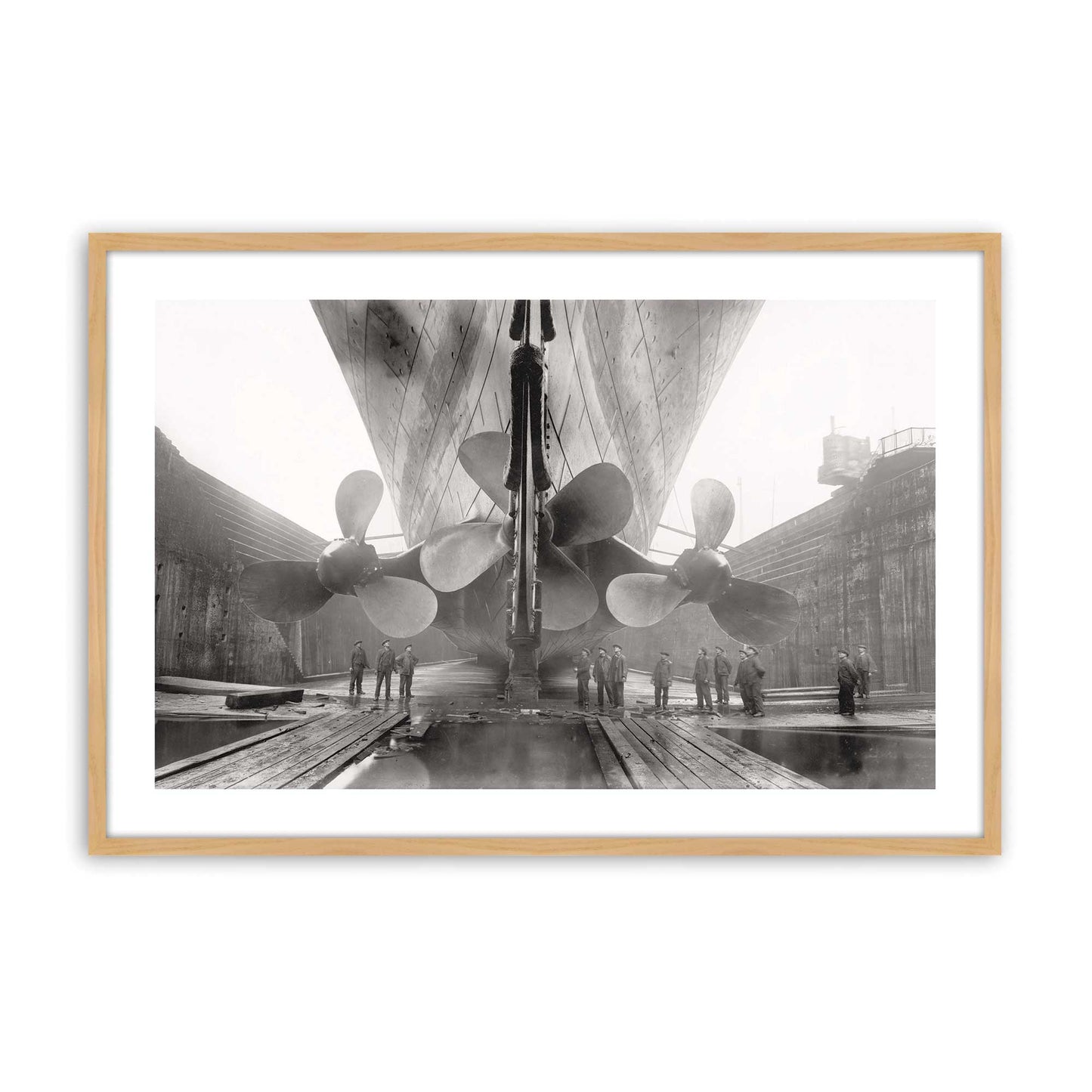[Color:American Maple], Picture of art in a American Maple frame