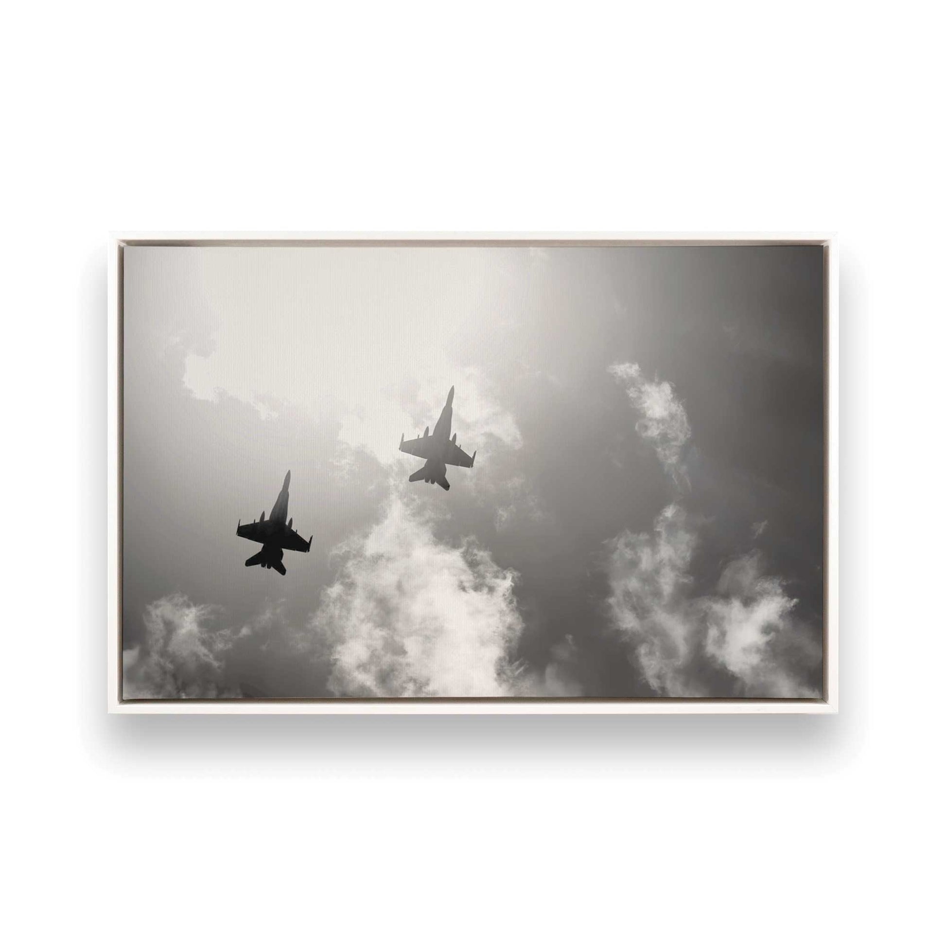 [Color:Opaque White], Picture of art in a White frame