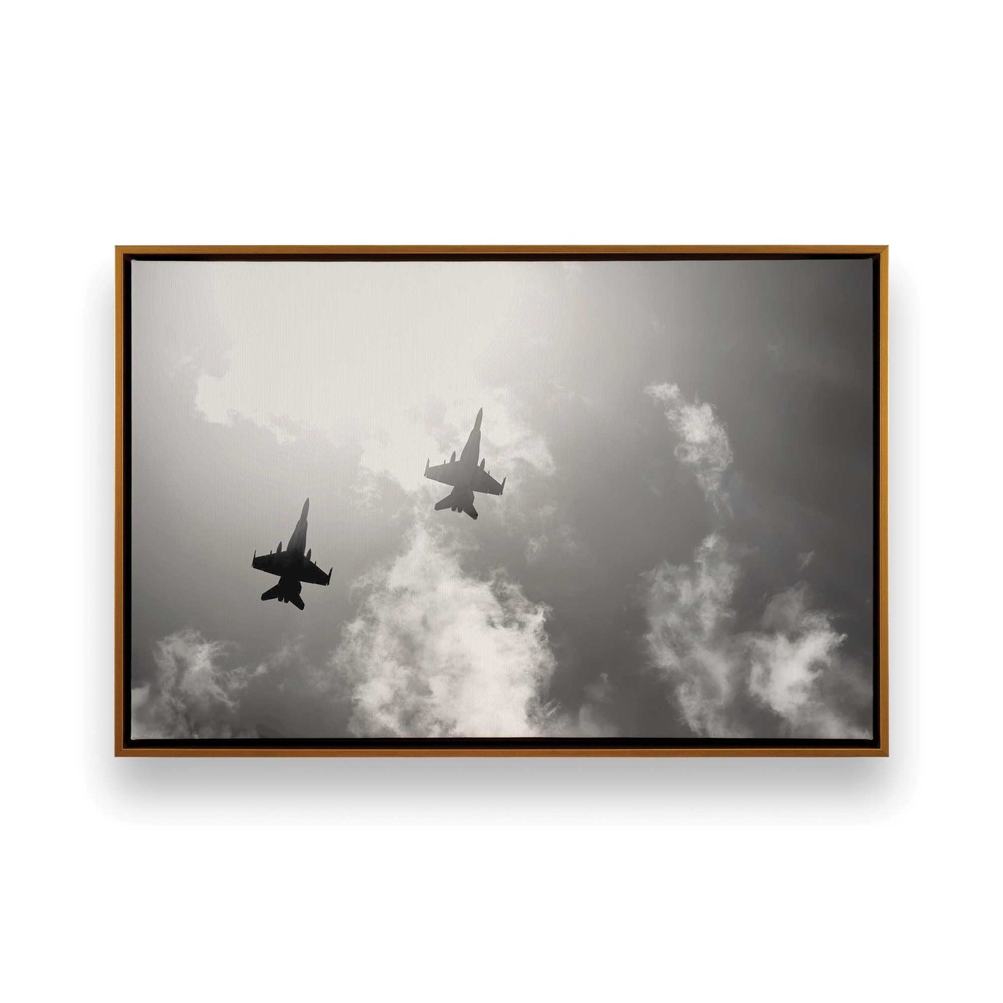 [Color:Polished Gold], Picture of art in a Polished Gold frame
