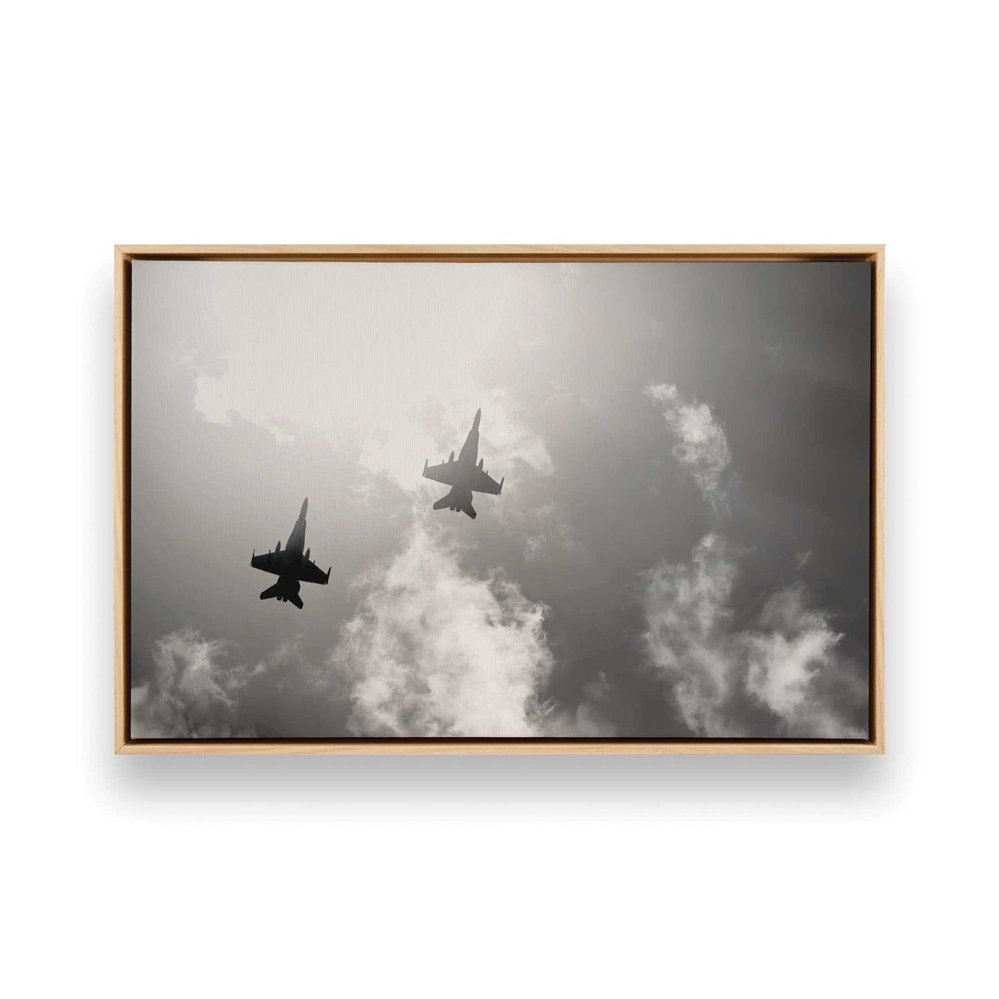 [Color:American Maple], Picture of art in a American Maple frame