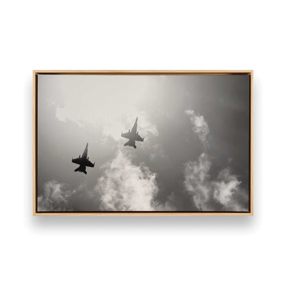[Color:American Maple], Picture of art in a American Maple frame