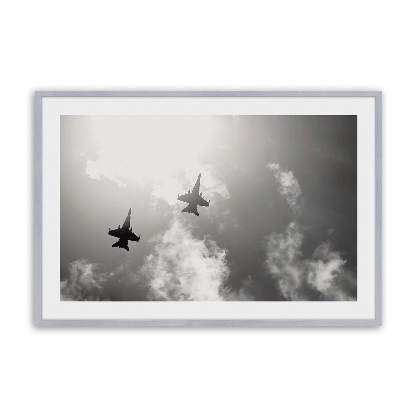 [Color:Polished Chrome], Picture of art in a Polished Chrome frame