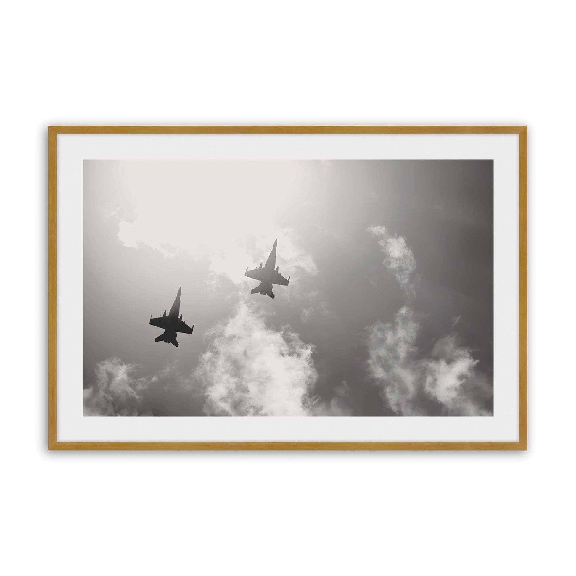 [Color:Polished Gold], Picture of art in a Polished Gold frame