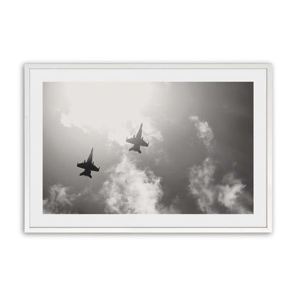 [Color:Opaque White], Picture of art in a Opaque White frame