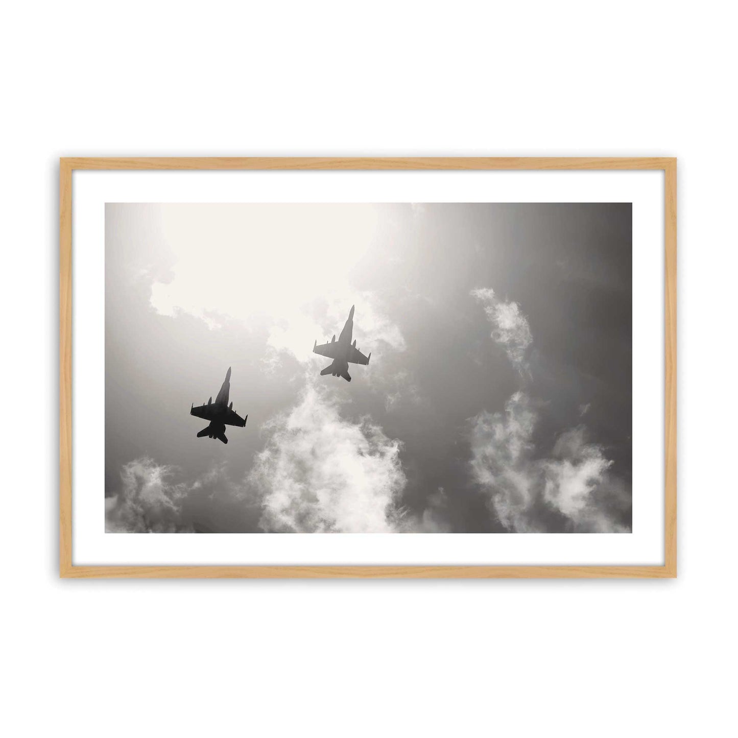 [Color:American Maple], Picture of art in a American Maple frame
