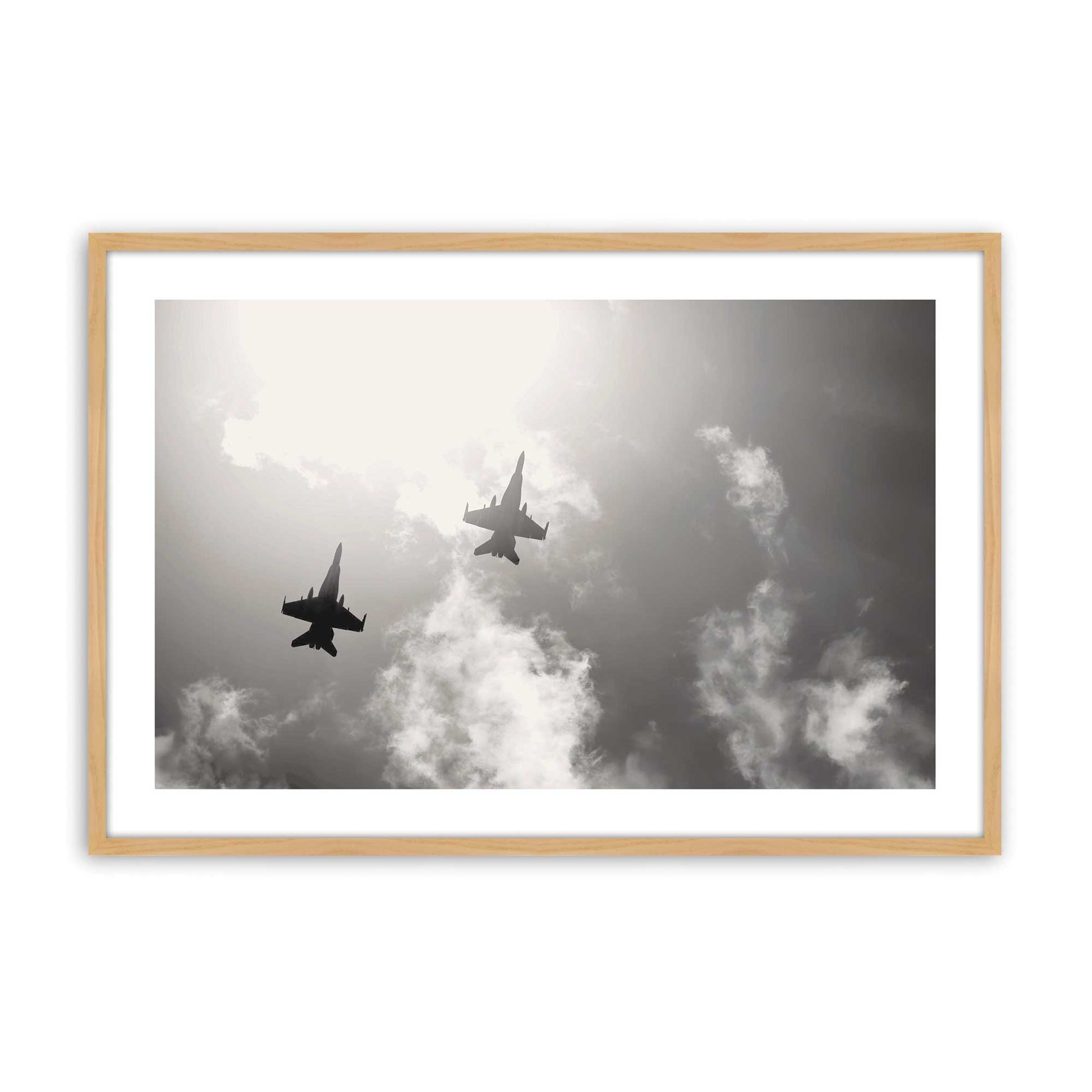 [Color:American Maple], Picture of art in a American Maple frame
