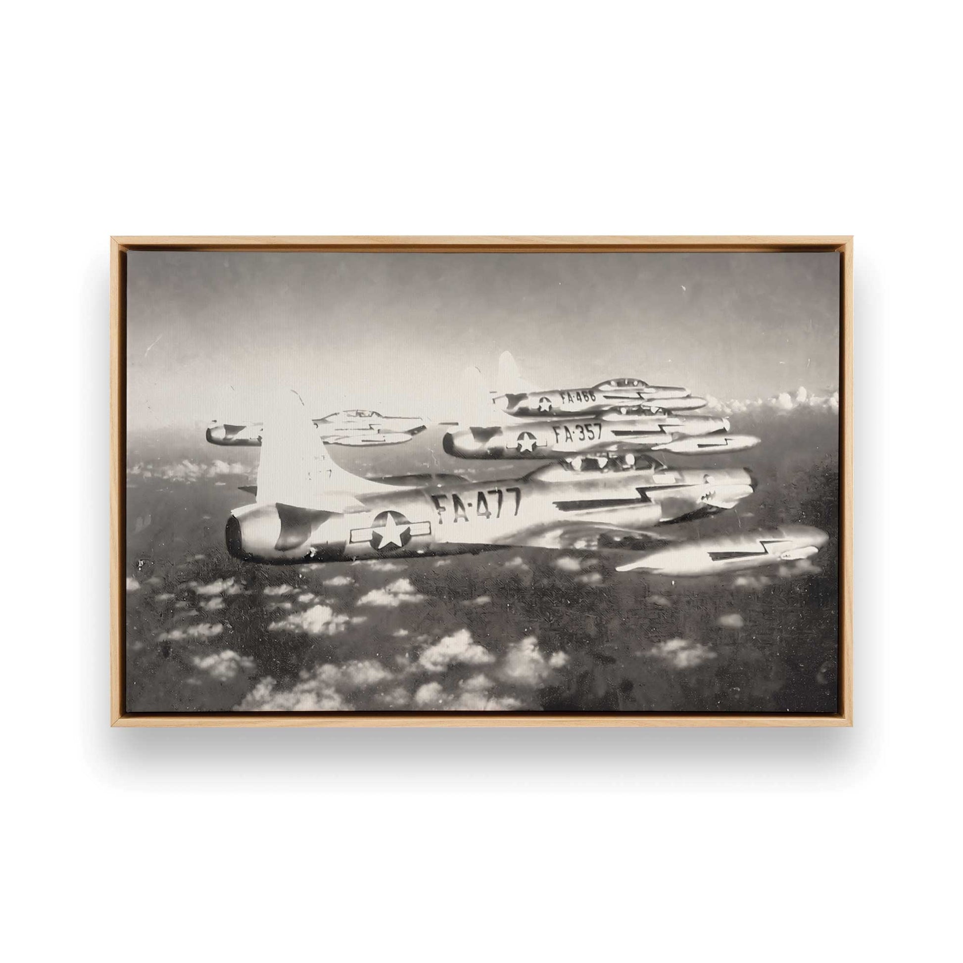 [Color:American Maple], Picture of art in a American Maple frame