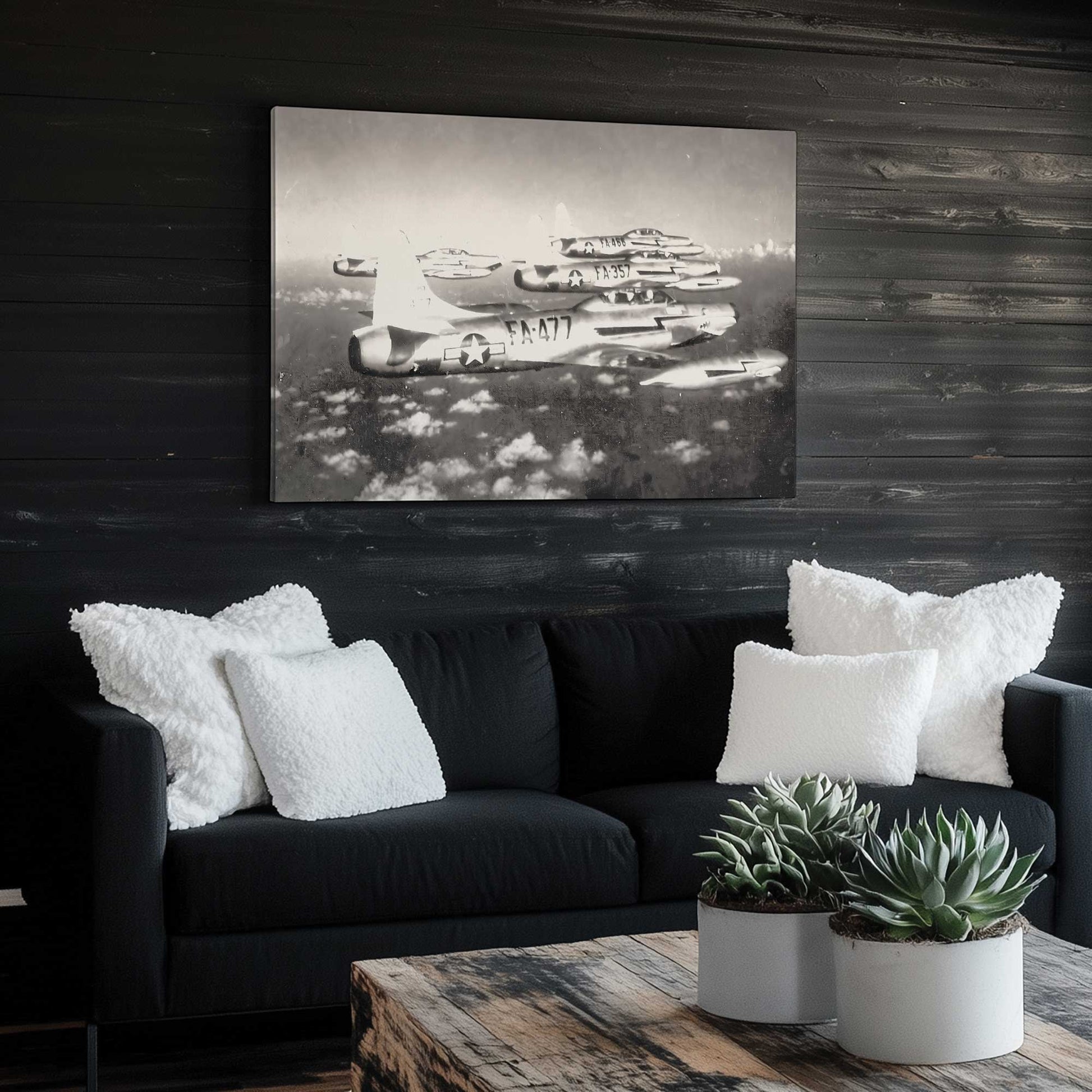 Picture of art in a room