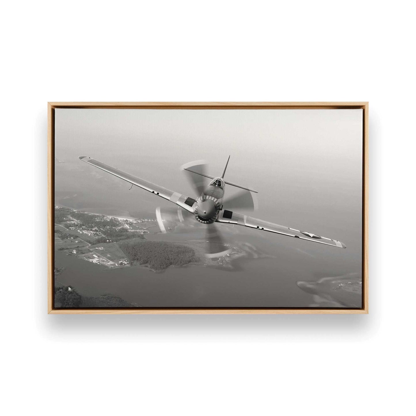 [Color:American Maple], Picture of art in a American Maple frame