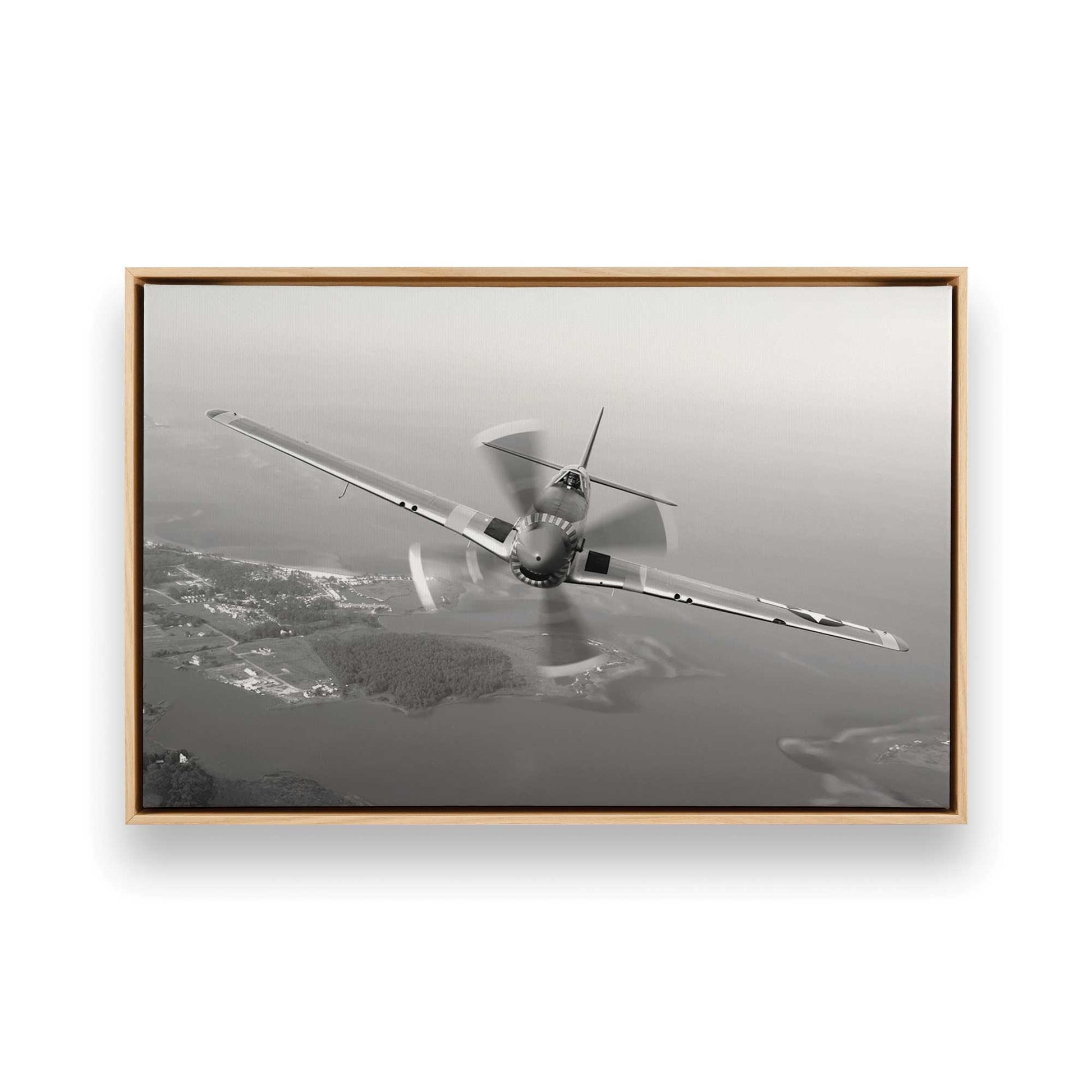 [Color:American Maple], Picture of art in a American Maple frame