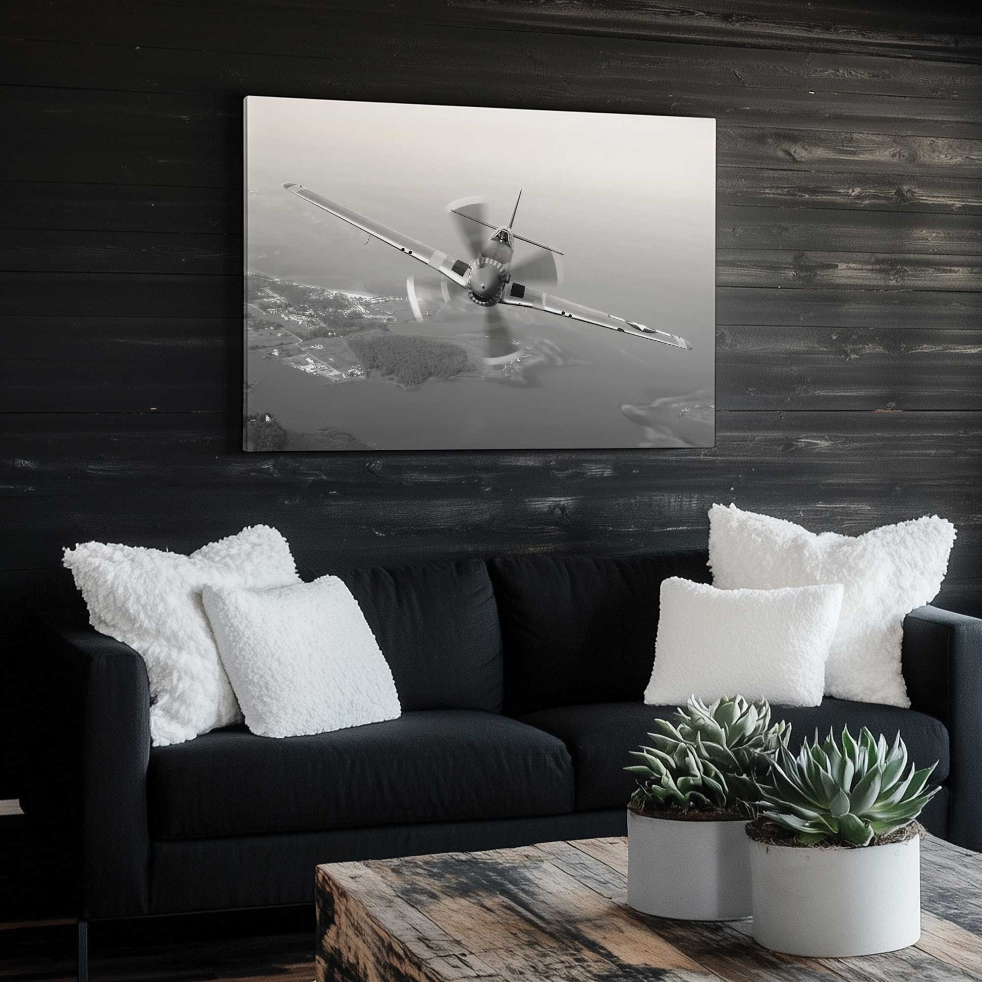 Picture of art in a room