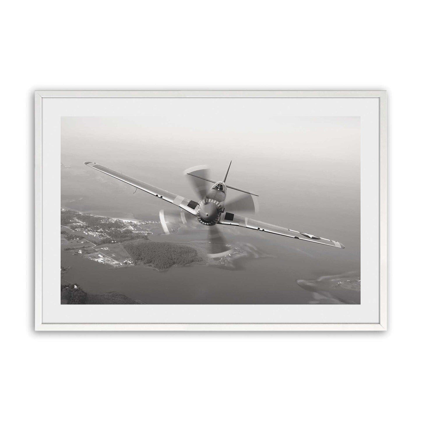 [Color:Opaque White], Picture of art in a Opaque White frame