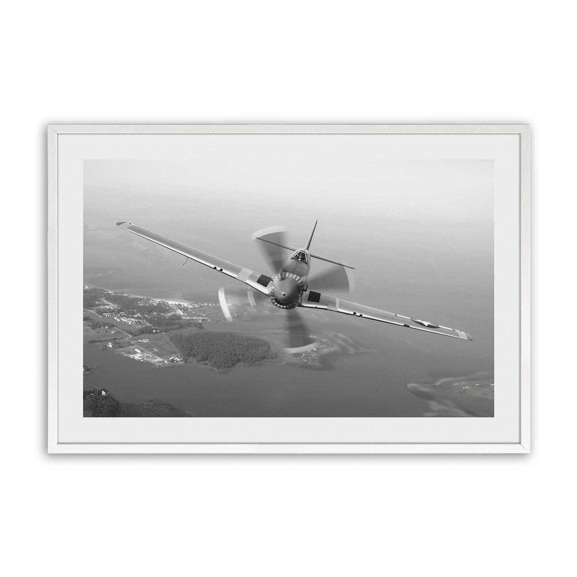 [Color:Opaque White], Picture of art in a Opaque White frame