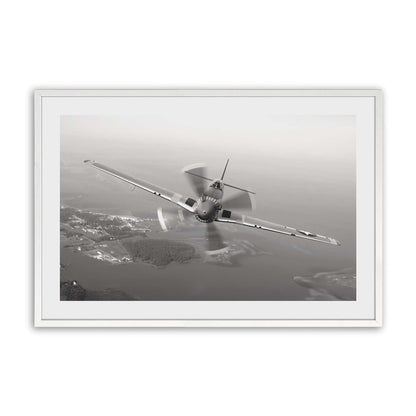 [Color:Opaque White], Picture of art in a Opaque White frame