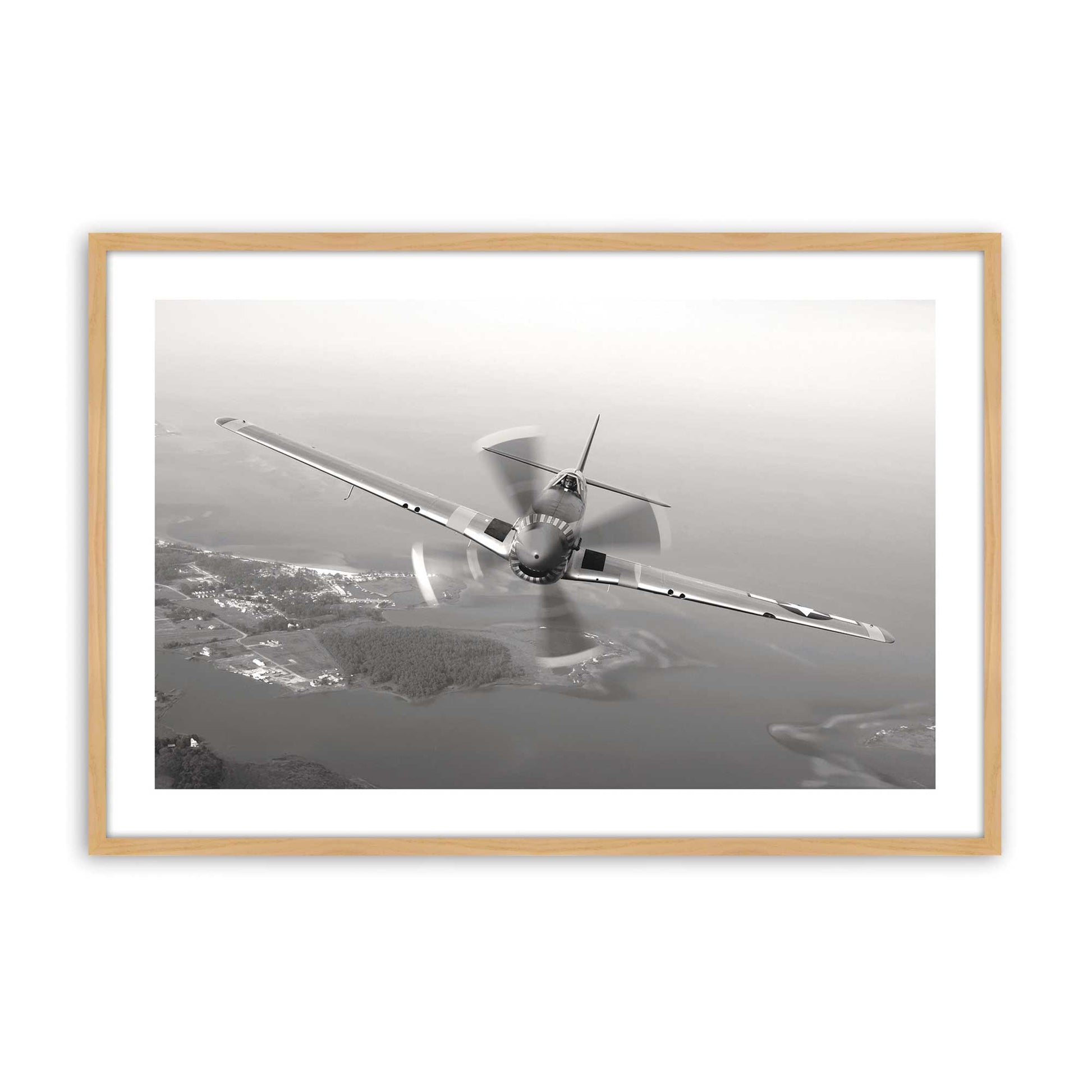 [Color:American Maple], Picture of art in a American Maple frame