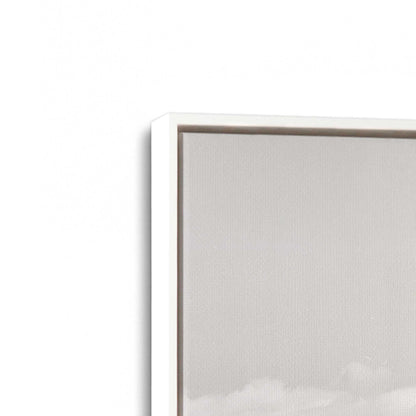 [Color:Opaque White], Picture of art in a White frame at an angle