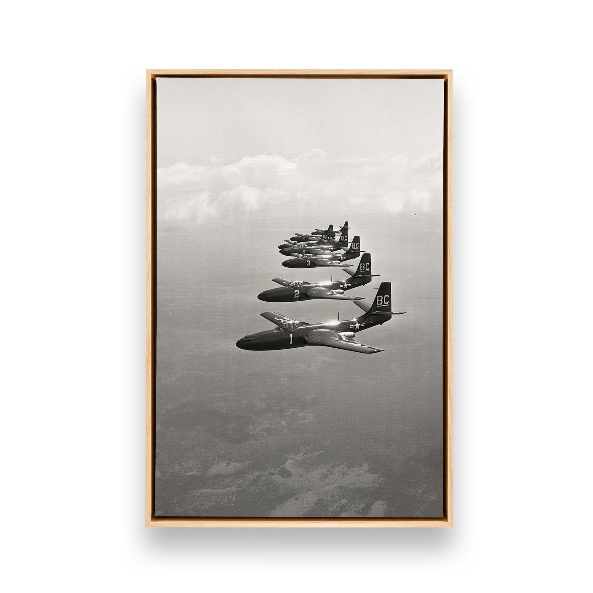 [Color:American Maple], Picture of art in a American Maple frame