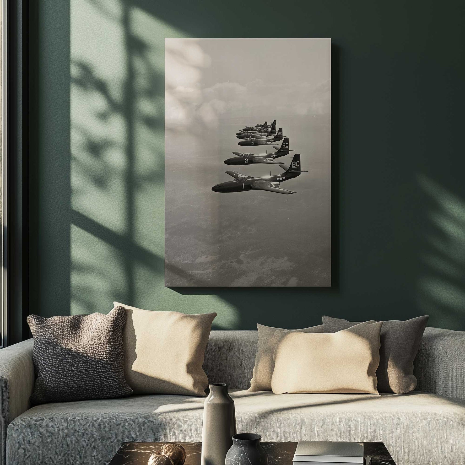Picture of art in a room