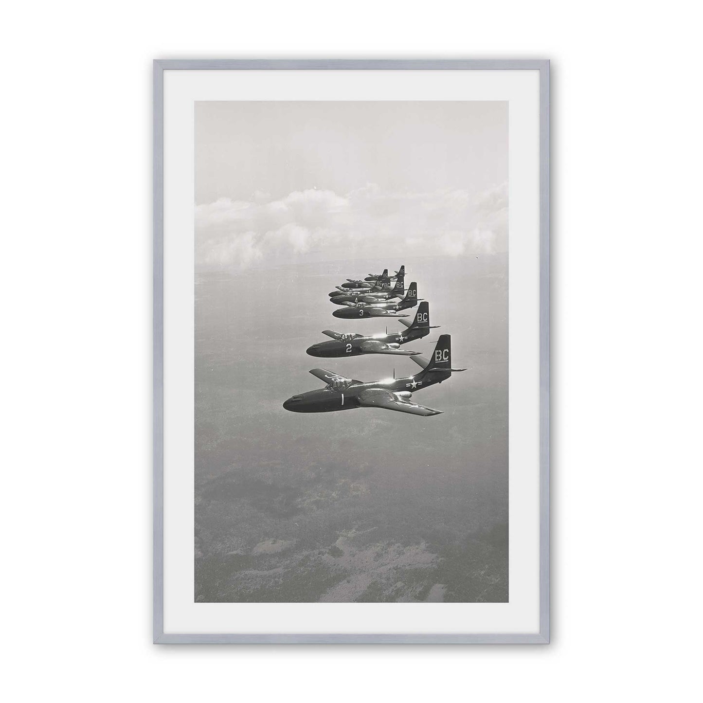 [Color:Polished Chrome], Picture of art in a Polished Chrome frame